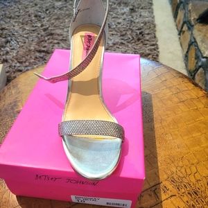 Betsey Johnson  Silver Dress shoe